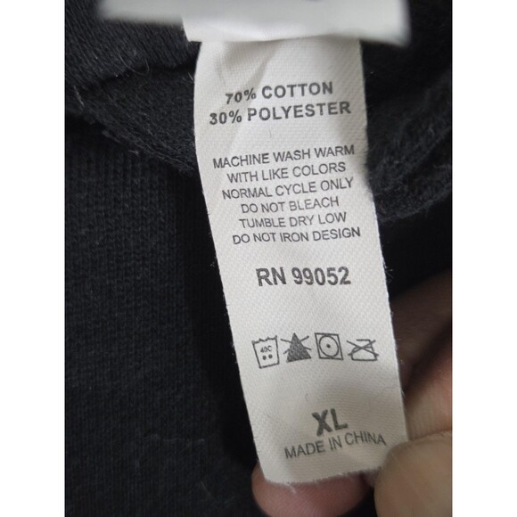 San Antonio Spurs Hoodie XL Black NBA Basketball Pullover Graphic Fleece Unisex - Picture 7 of 7